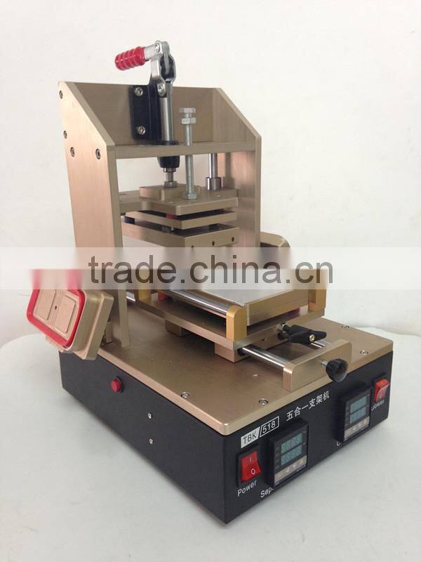 5 in1 multifunction Middle frame separator installer machine,LCD extraction machine, remove loca glue machine for samsung iphone