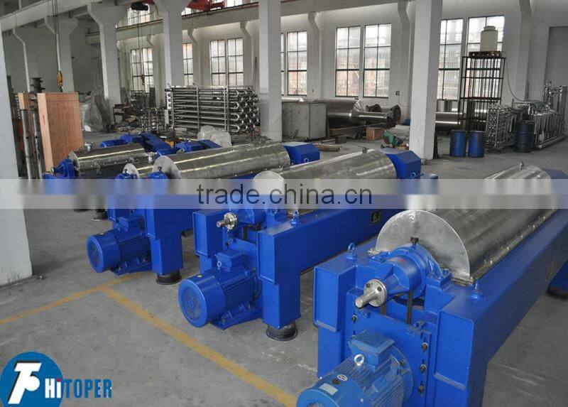 Essential oil fractionation from flowers used decanter centrifuge for sale