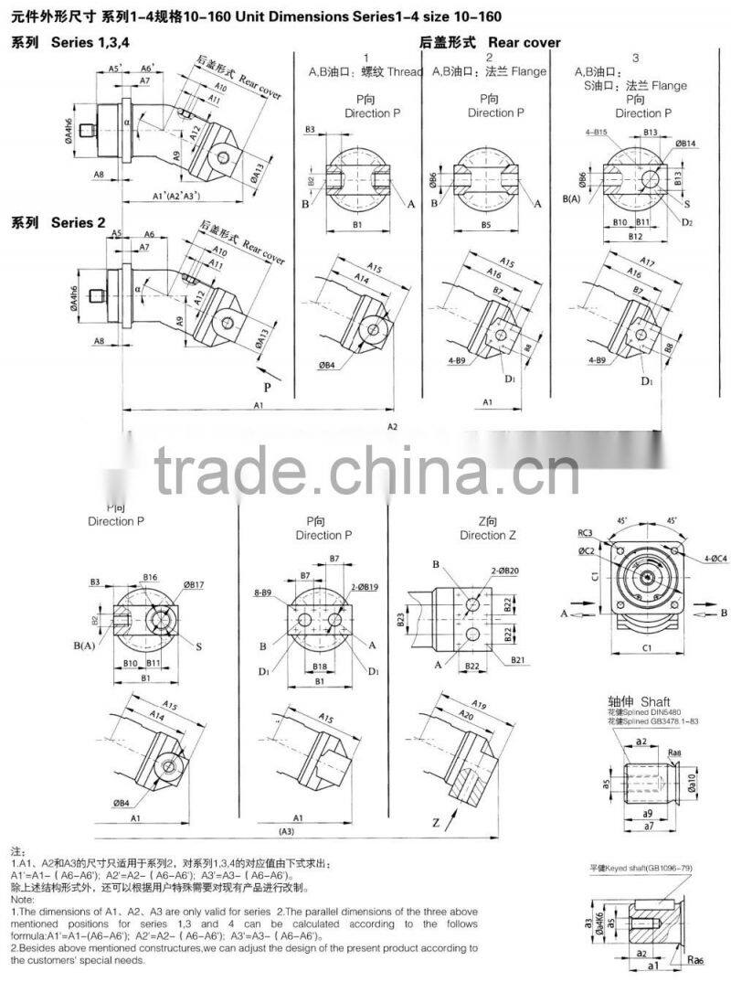 a2fm high speed hydraulic motor hydraulic motor 3000rpm