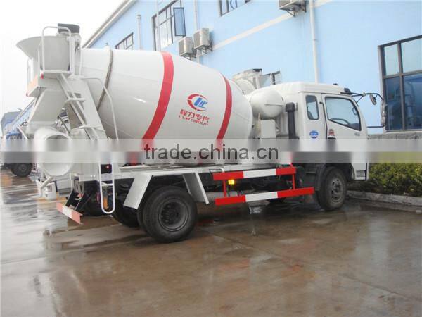 Hot sale Euro4 140hp 3m3 concrete mixer truck