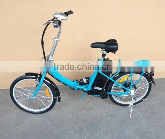 economic 250W 24V12A foldable lithium battery lead acid Electric Bicycle