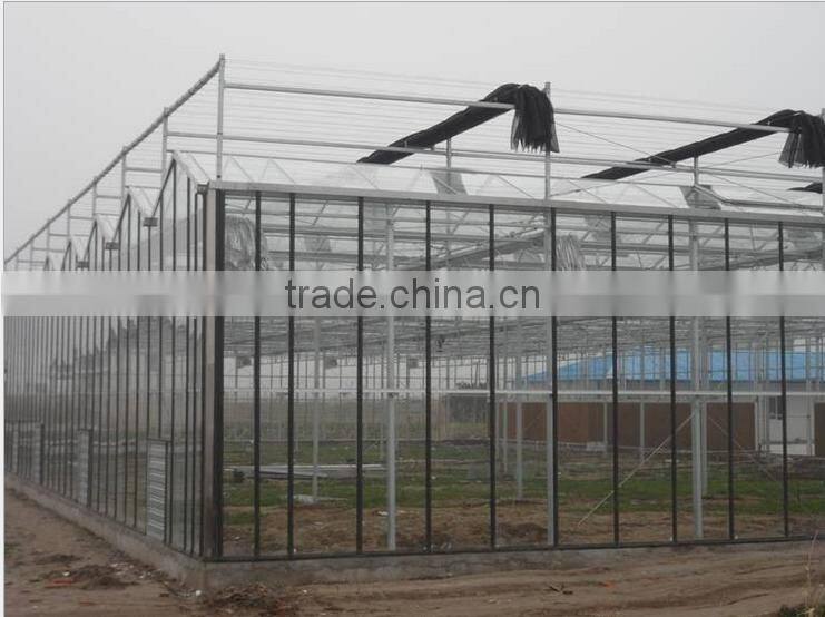 Design multi-Span agricultural greenhouse for middle east