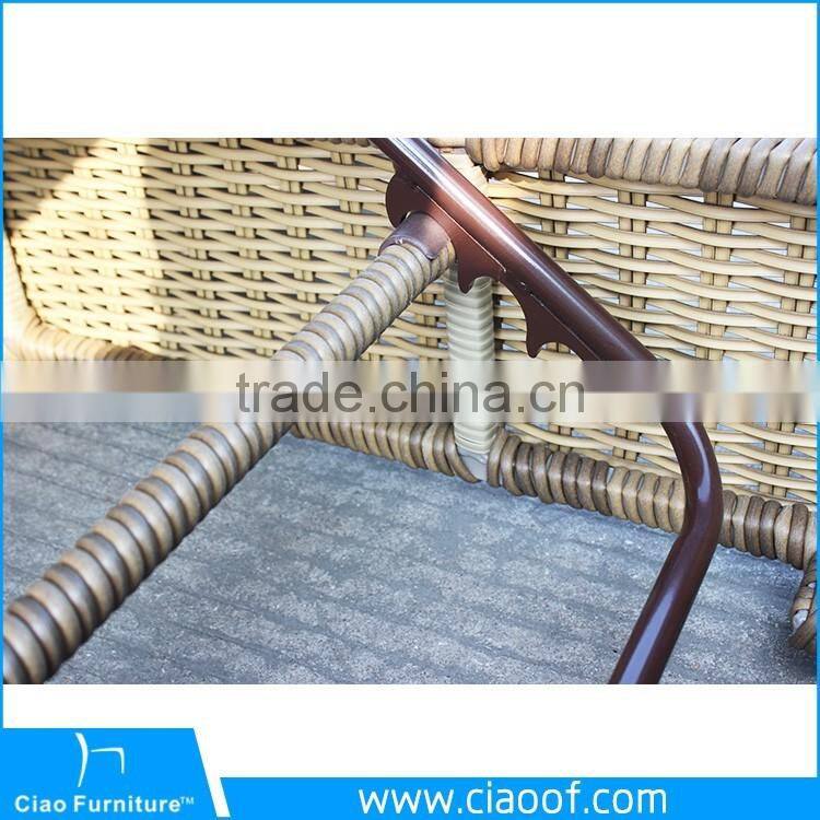 Reasonable Price Rattan Beach Sun Lounger