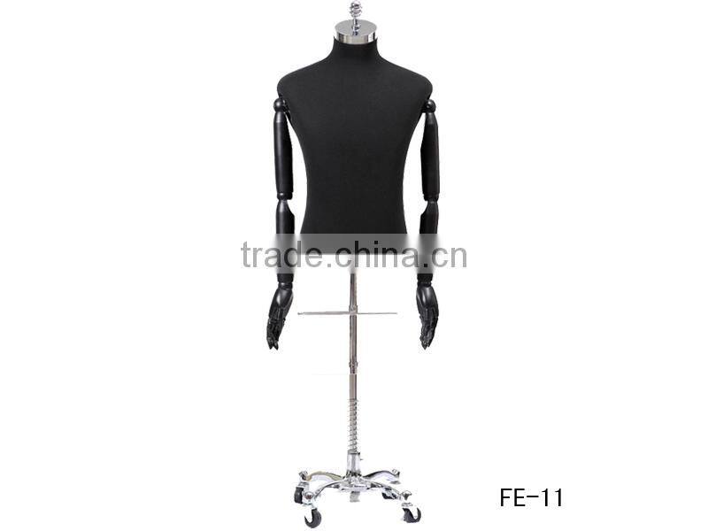 New fashion display model adjustable wooden tailor mannequins