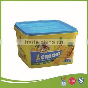 2.7L IML cookies plastic container