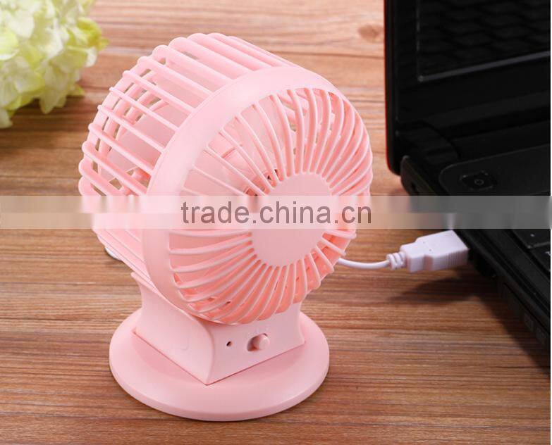 promotional table office desk mini USB chargeable fan