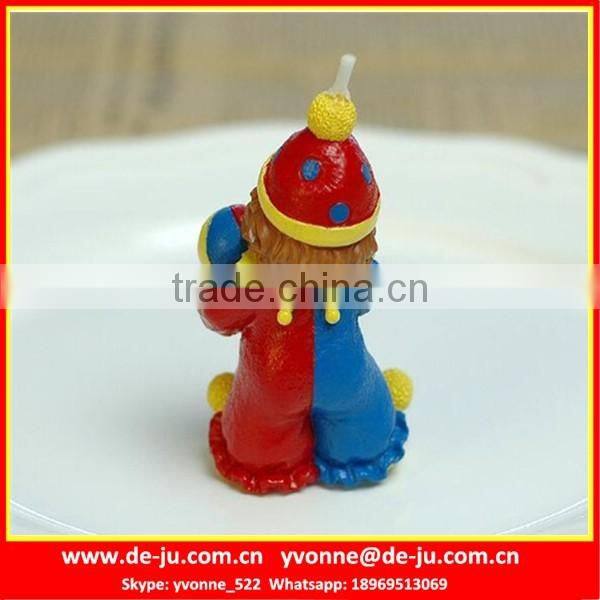 Colorful Buffoon Shaped Handmade Luxury Scented Candle