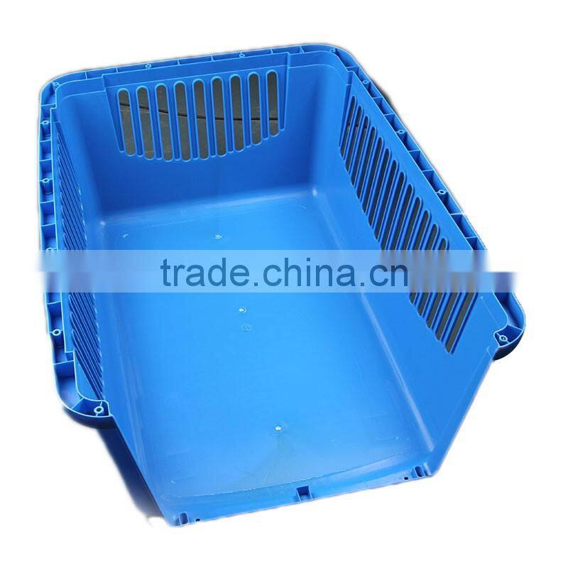 Taizhou manufacture plastic pet carrier kennel cat dog house