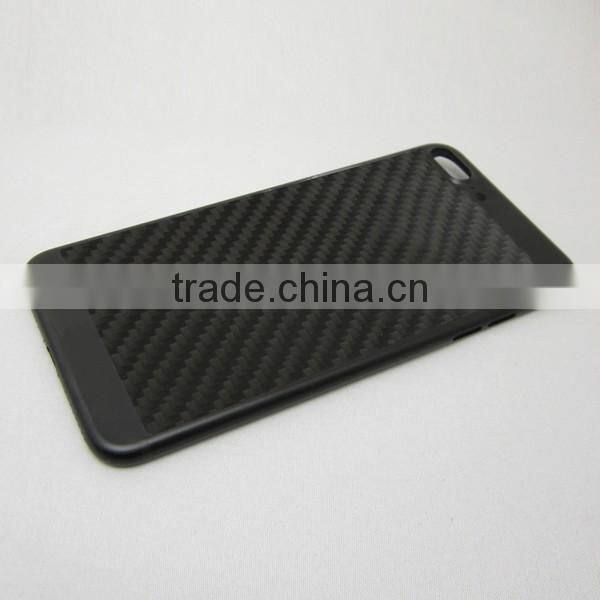 100% Real carbon fiber cover matte black back housing for iPhone 7 Plus