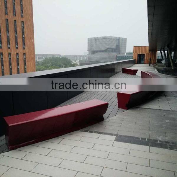 FO-306 Round Tapered Fiberglass Planter for Decoration