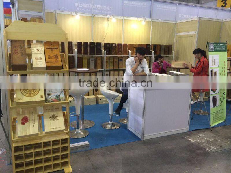 solid wood red wine rack for bar