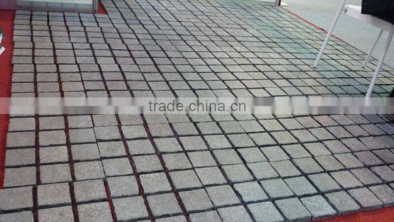 Cobblestone Paver Mats Black Paving Stone Granite Paving Stone