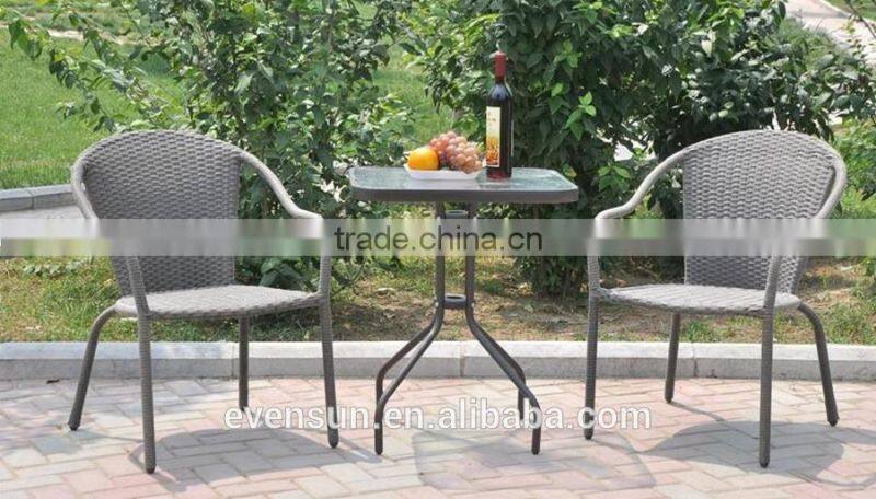 Outdoor Home Furniture Wicker Dining Table And Chairs Garden Rattan Furniture