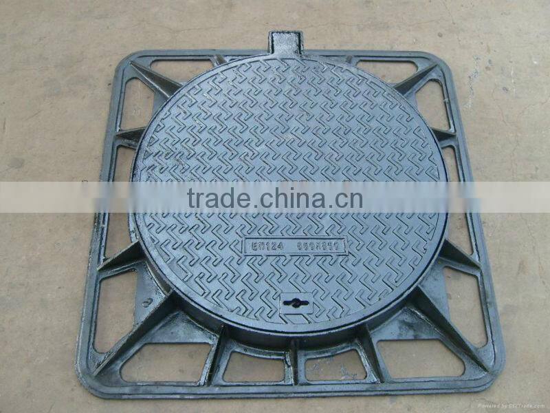 high quality Cast Iron Manhole Cover with lockig - HEBEI factory