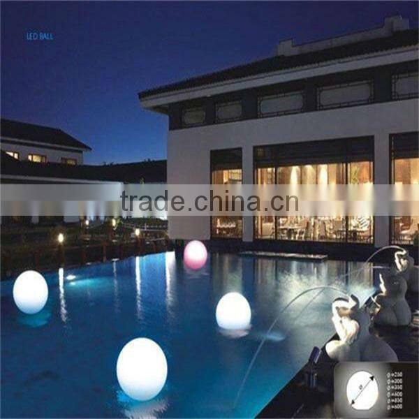 Flash Ball/Waterproof rechargeable glowing ball light