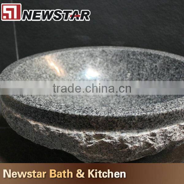Newstar natural grantie stone bathroom sink