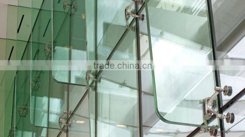 JINXIN SS304,316 Best Sell glass to wall connector for curtain wall spider fitting