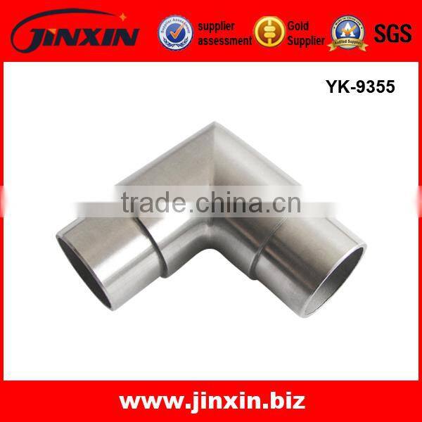 90 Degree Stainless Steel Round Tube Elbow Pipe Fittings Connectors