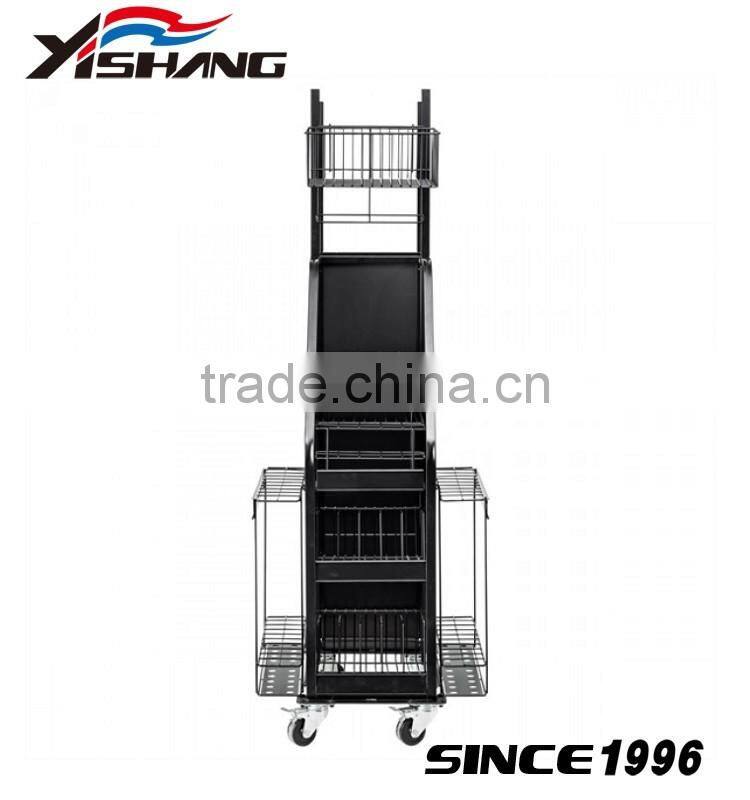 Retail shop modern free standing outdoor umbrella display