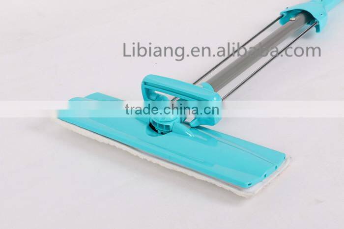 water absorbing green flat mop