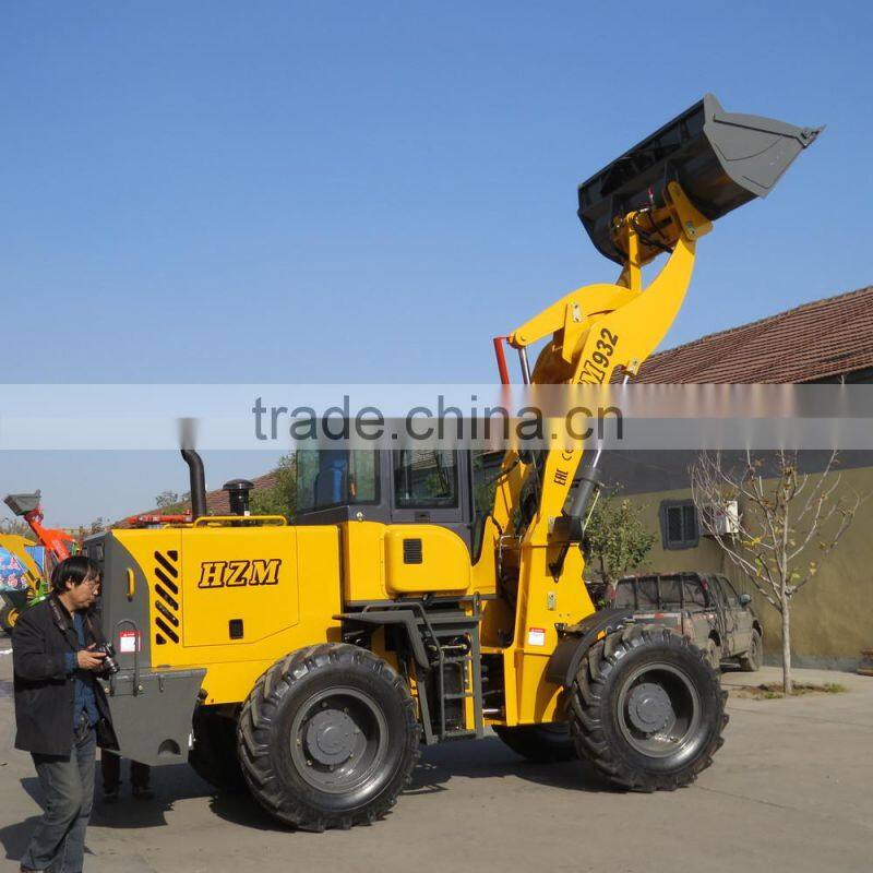 HZM 932 wheel loader with 6 cylinders engine in Dubai