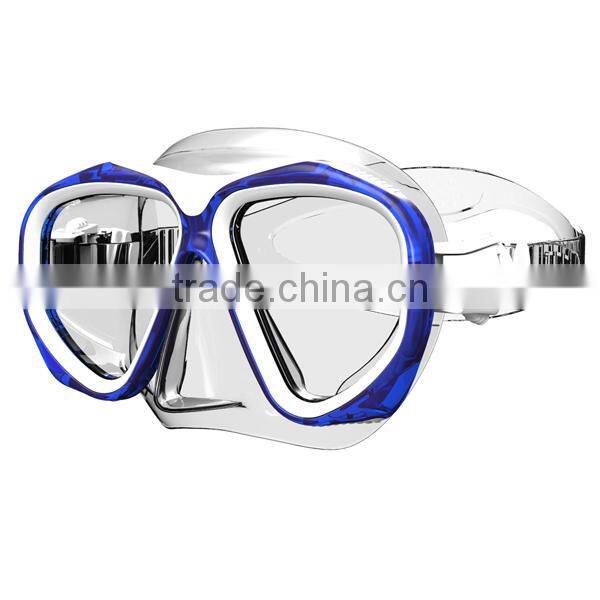 Silicone CustomizableTempered Glass free diving mask(MK-200)