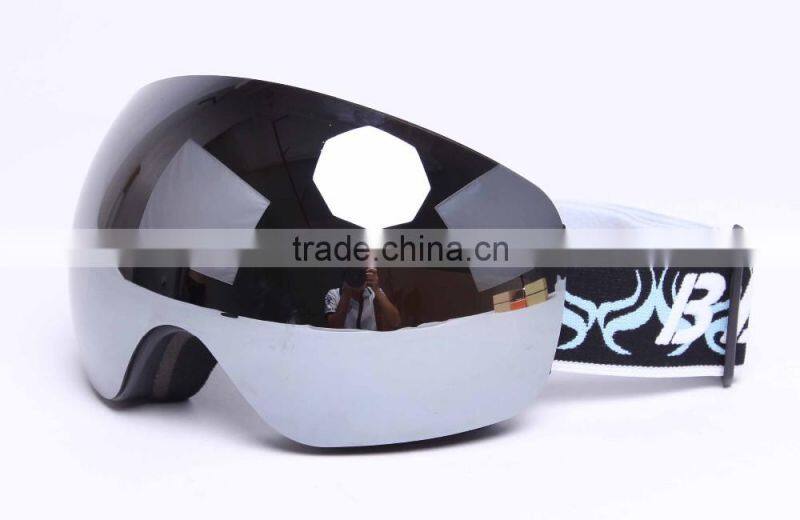 TPU flexible frame custom snowboarding goggles, snow boarding goggles, ski glasses