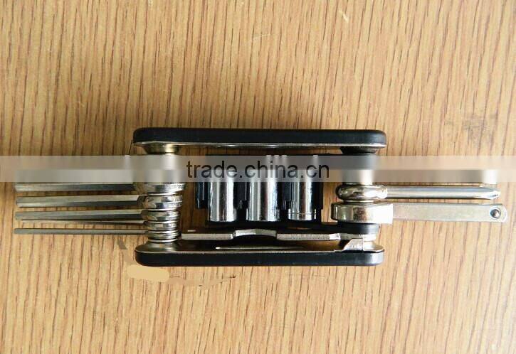 Multifunction 15pcs Folding wrench set / Bicycle tools set