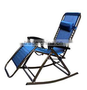 Folding Double Rocking Chair Steel Frame Chair