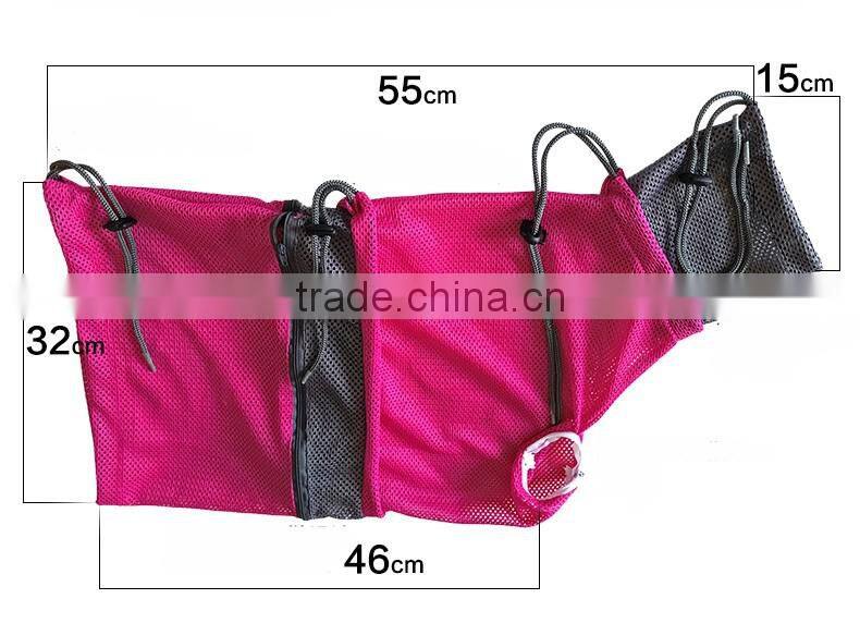 Zipper Mesh Pocket Clean Cat Bath Cage Pet Cat Clean Bag