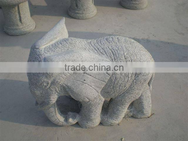 marble elephant carving