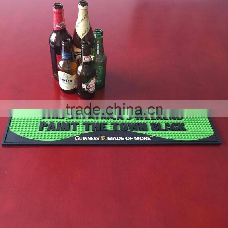 eco-friendly PVC bar mat customized rubber bar mat
