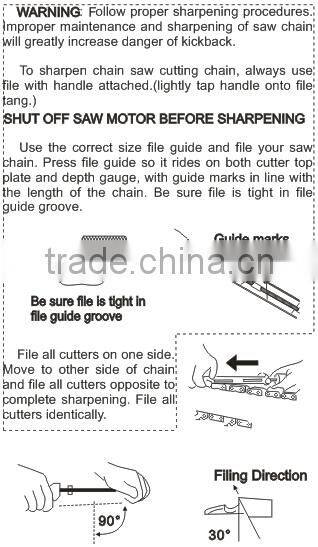 4.0mm Chainsaw with File Guide