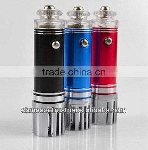 Power Portable Car Ionizer Air Purifier with 3.8M Negative Ions Concentrations