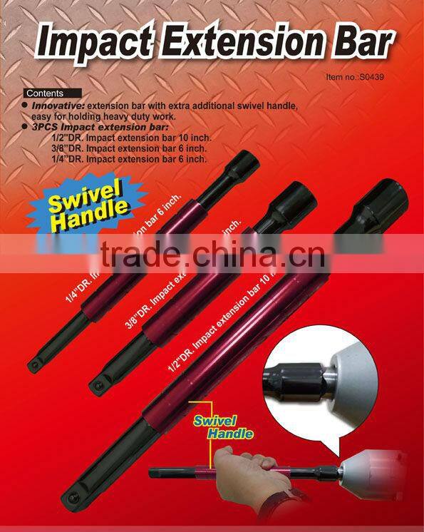 3PCS Impact extension bar