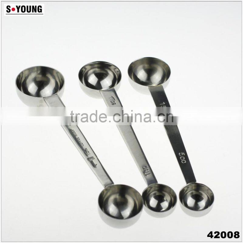 42008 Double head design different size measuring spoon