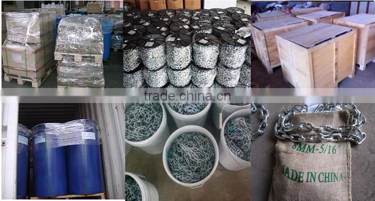 factory price galvanized welded steel link chain short link chain