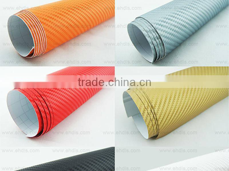 auto tuning carbon fiber 3d film foile vinyl wall sticker