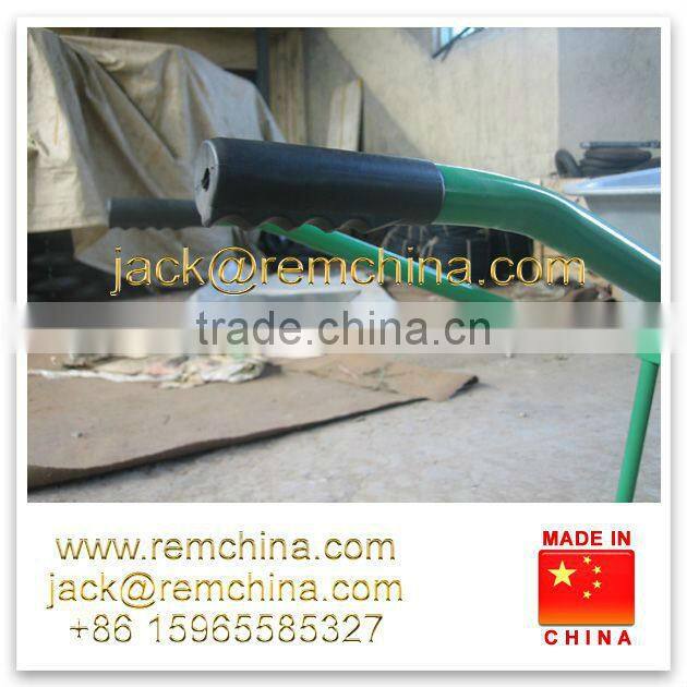 Rem WB6404 galvanized deep tray wheelbarrow for russia type gardening work use