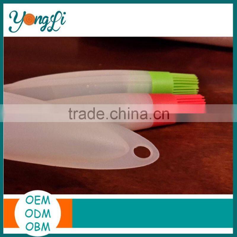 Alibaba China Supplier Eco-Friendly Silicone Basting Brush Bottle