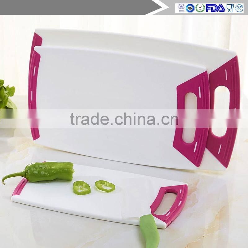 Manufacturers selling high-quality environmental family kitchen3 piece cutting board plastic set