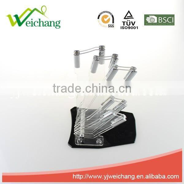 WC-Q01 acrylic knife holder cutting head fashion design blade holder for hot sale