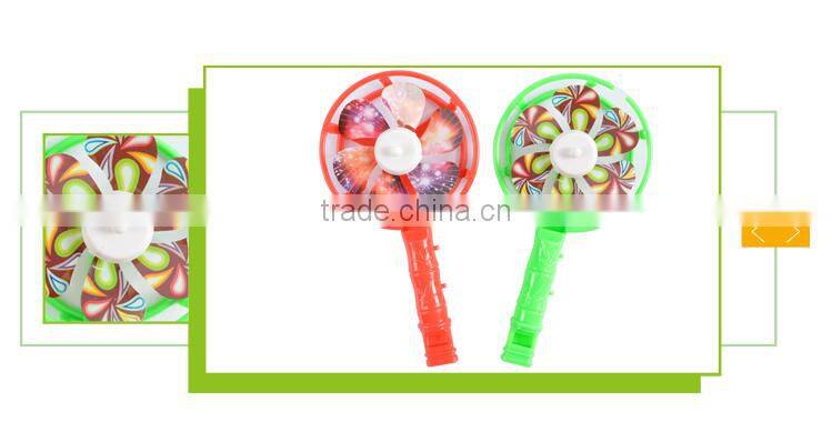 Hot selling windmill shape set cheap plastic toy whistle