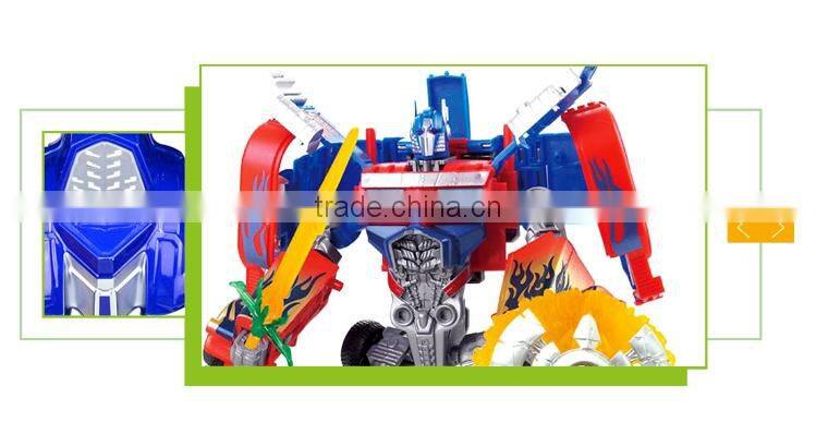 Hot sale plastic cartoon deformation robot mask pictures for kids