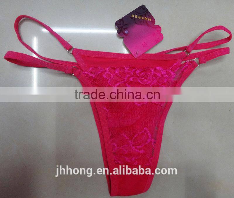 Sexy ladies in V shape open panties