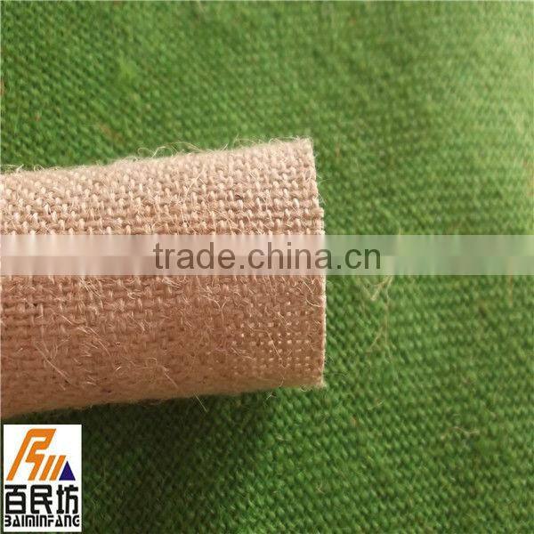 100% jute fabric burlap nature color