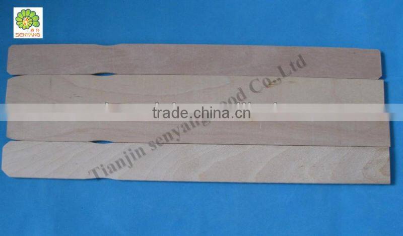 disposable birch wood car paint stick
