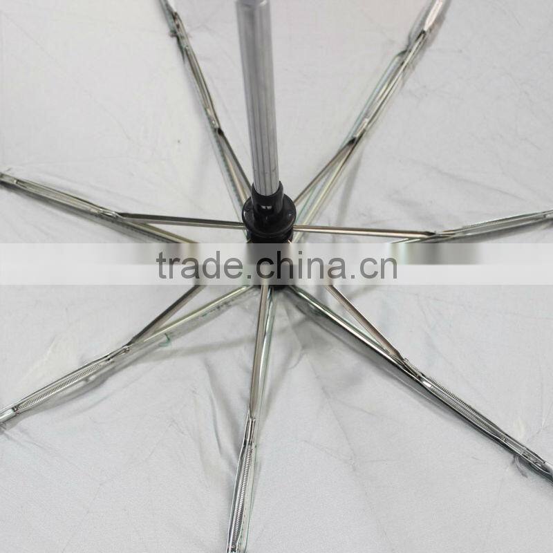 3 Fold auto open and close windproof umbrella