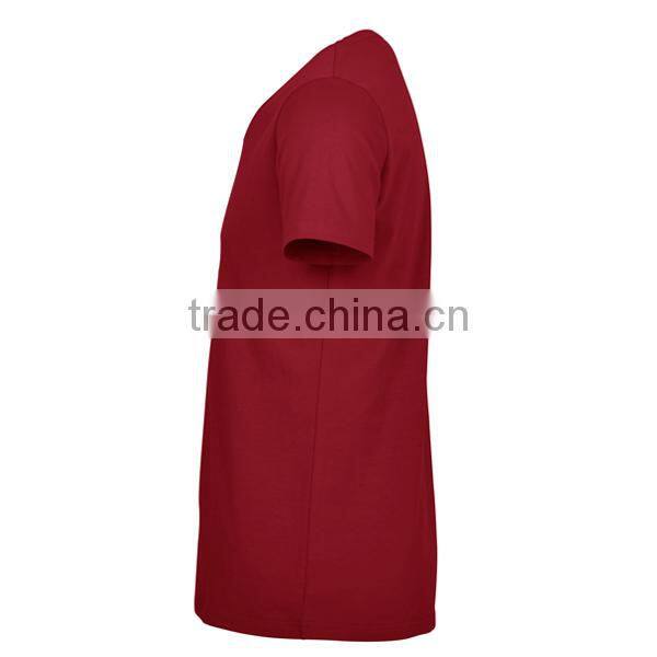 back image round collar orange t shirt