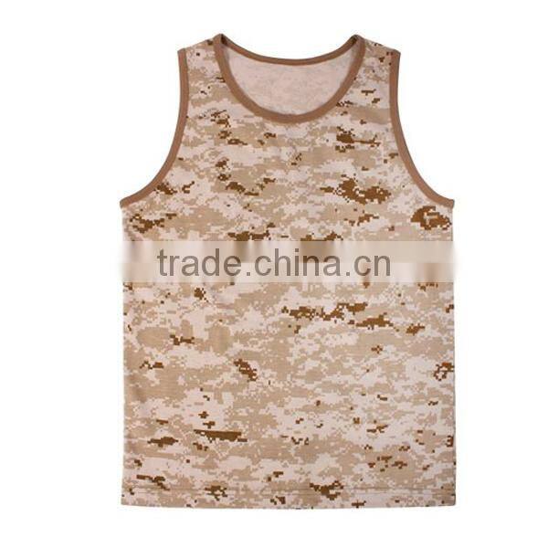 OEM High Quality Camouflage Tank Tops